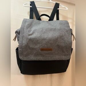 Petunia pickle bottom diaper bag, small rip and stain.